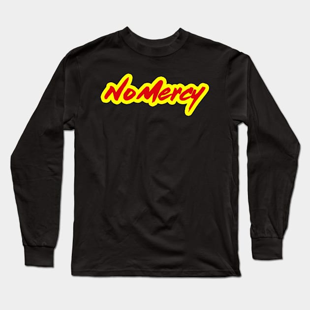 No Mercy Cobra Kai Long Sleeve T-Shirt by kevfla